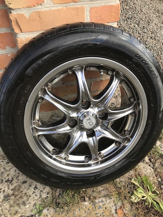 Продам комплект дисков TG racing R15, 4x100