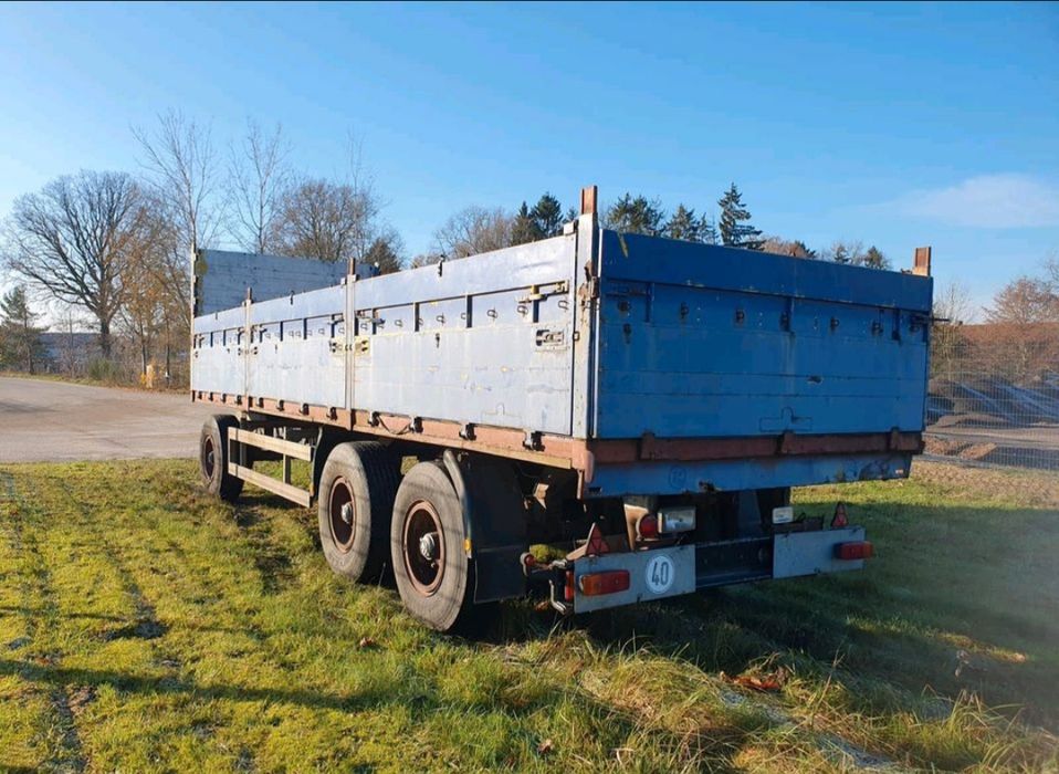 Przyczepa laweta do balotów 3 osiowa, 24dmc, ifa, hl, brandys, autosan