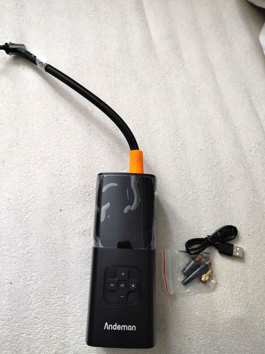 Andeman W1 kompresor samochodowy pompka elektryczna do roweru auta