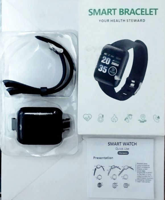 Фитнес-Трекер Smart Watch Часы
