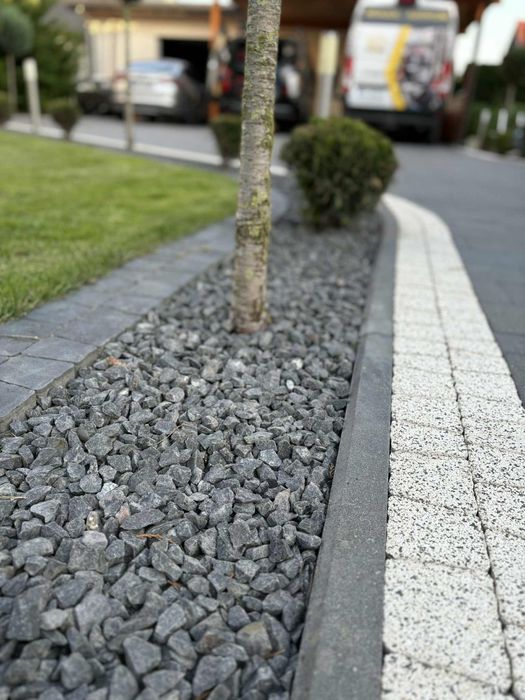 Grys biały 16-32mm kruszywo ozdobne kamień dekoracyjny ,grys, otoczaki,kora sosnowa