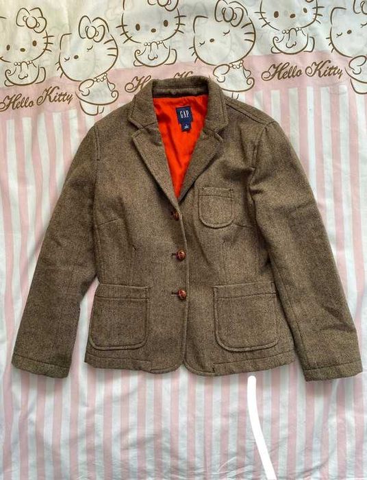 Krótki płaszczyk/marynarka z wełną GAP XS/34