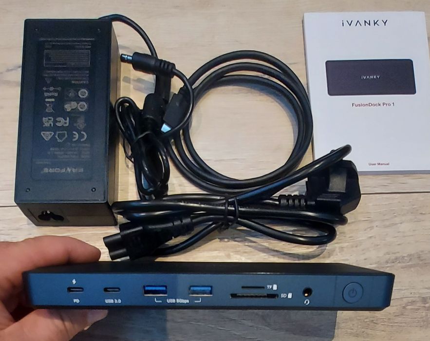 Stacja dokująca iVANKY FusionDock Pro 1 do MacBooka - 14 portów, 4K
