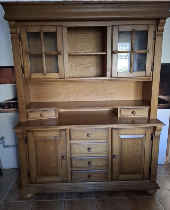 Komoda dębowa jasny dąb