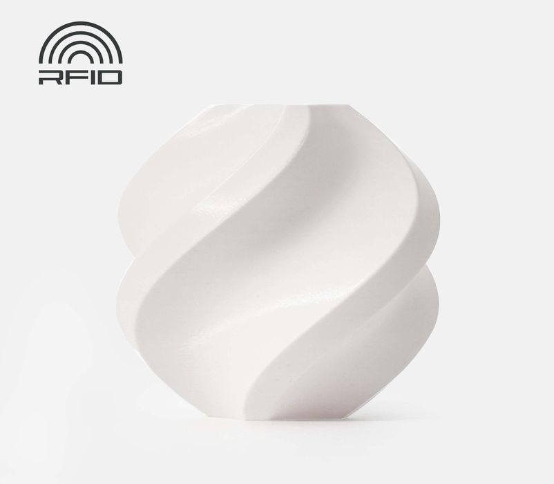 Filament BambuLab PLA Basic, biały, ze szpulą RFID