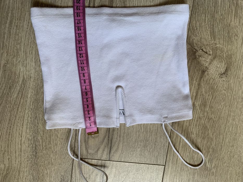 літній, білий  топ ZARA