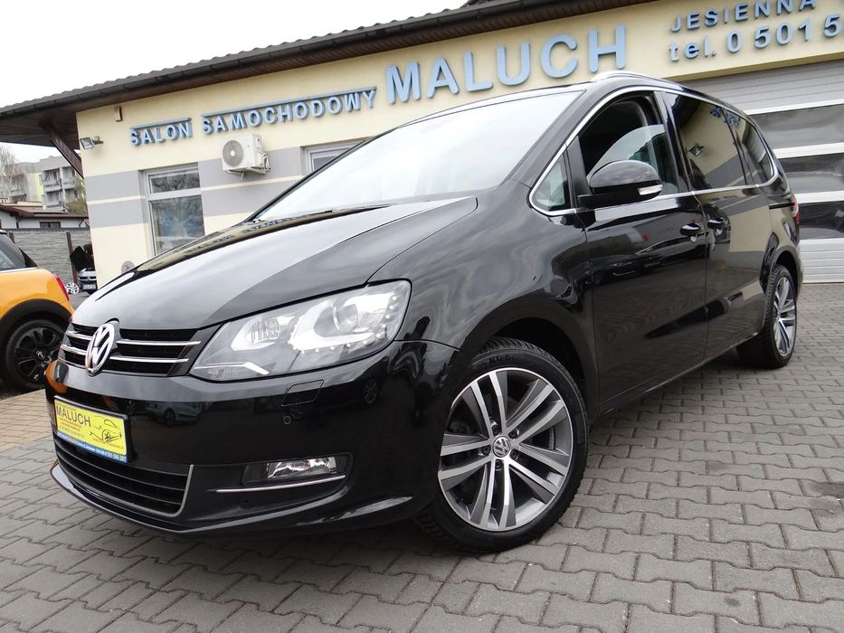 Volkswagen Sharan 2.0 TDI 170KM*HIGHLINE*Skóra*Navi*Kamera*Ledy*Bi-Xenon*Pełne Wyposażen