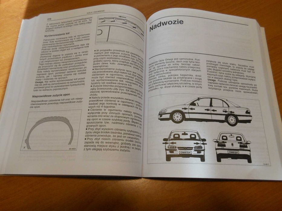 Poradnik serwisowy „Sam naprawiam samochód”  Opel Omega