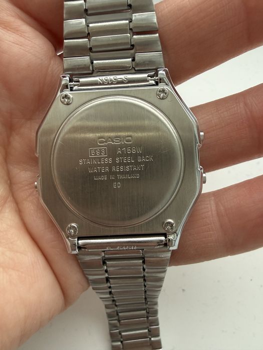 Чоловічий годинник Casio A158WA-1D