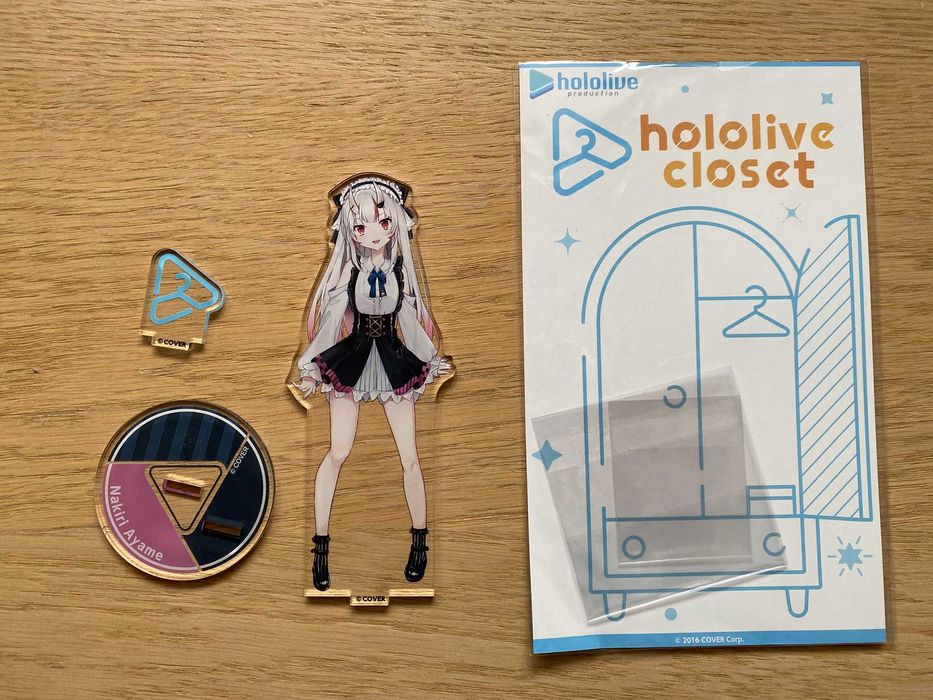 Hololive Nakiri Ayame Acrylic Stand Merch Figurka Anime VTuber
