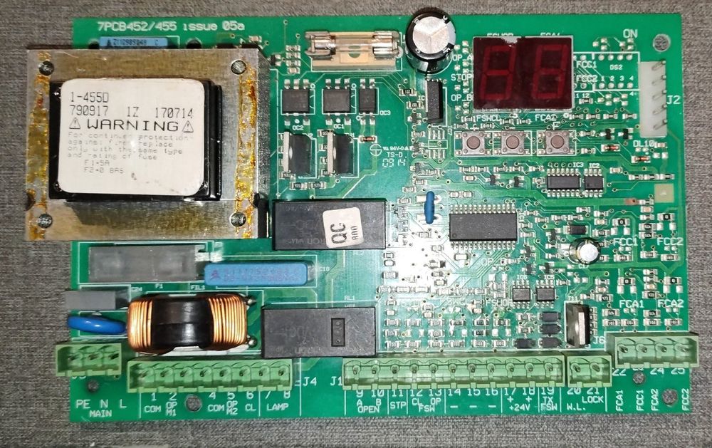 Centrala FAAC 455D / 452MPS tanio!