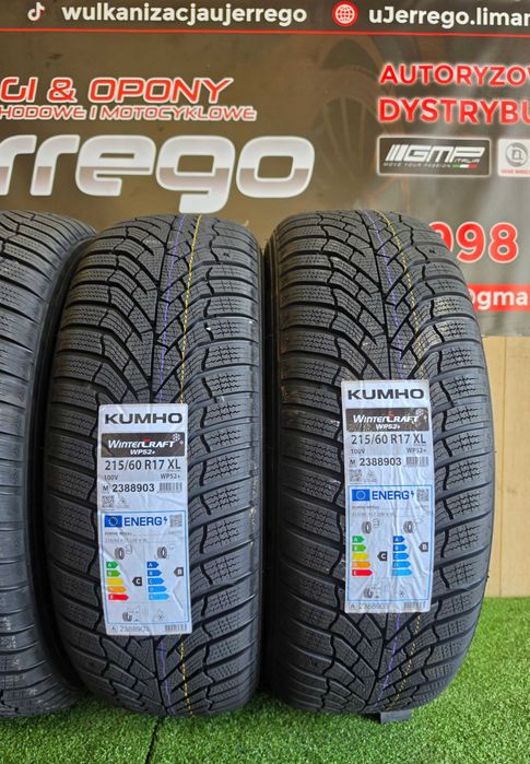 Koła zimowe MITSUBISHI ASX 17x5x114,3 -  Kumho WindCraft WP52+ 215/60/R17 + TPMS