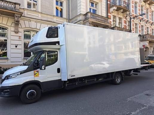 PAKA duża 7,5 T winda skrzynia ładunkowa kontener SAXAS dhollandia