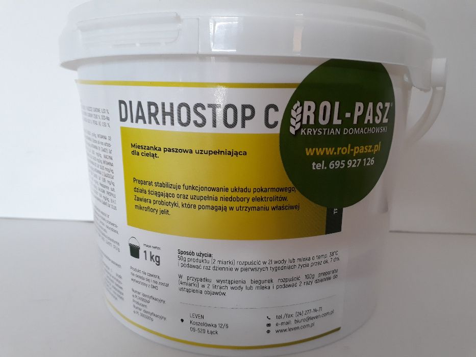 DIARHOSTOP C preparat przeciwbiegunkowy dla cieląt