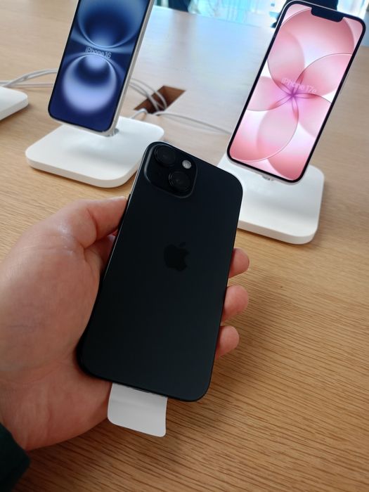 iPhone 15 czarny 128GB NOWY z Apple Care
