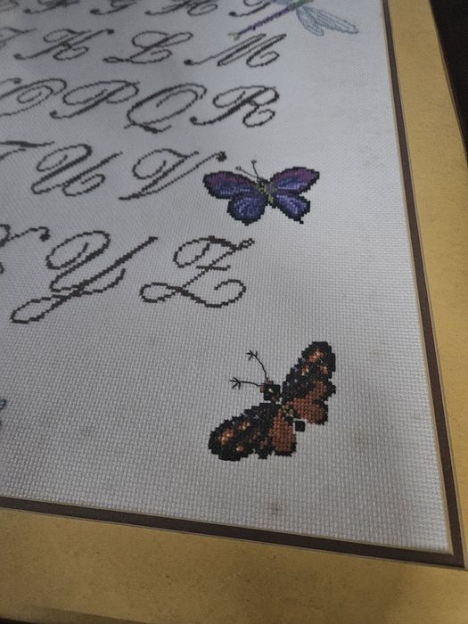 Quadro em ponto cruz