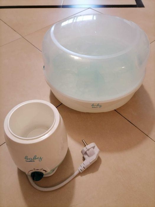 Conjunto de Esterilizador + Aquecedor de biberões