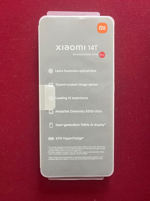 Xiaomi 14T 5G 12GB/256GB novo com garantia