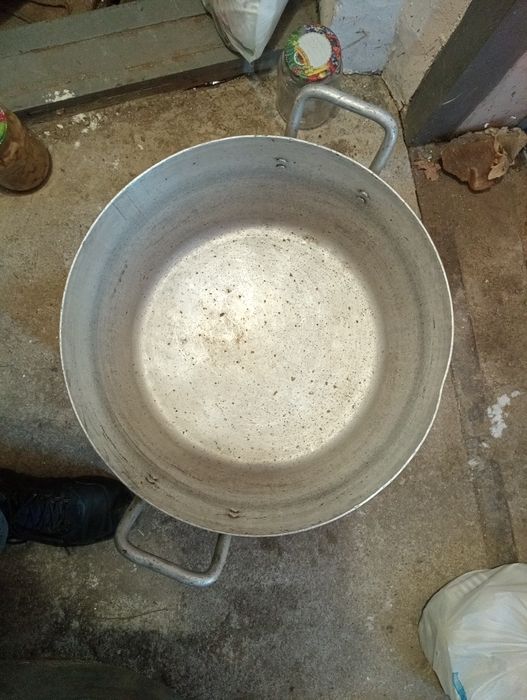 Каструля алюмінієва 40 літрів з кришкою