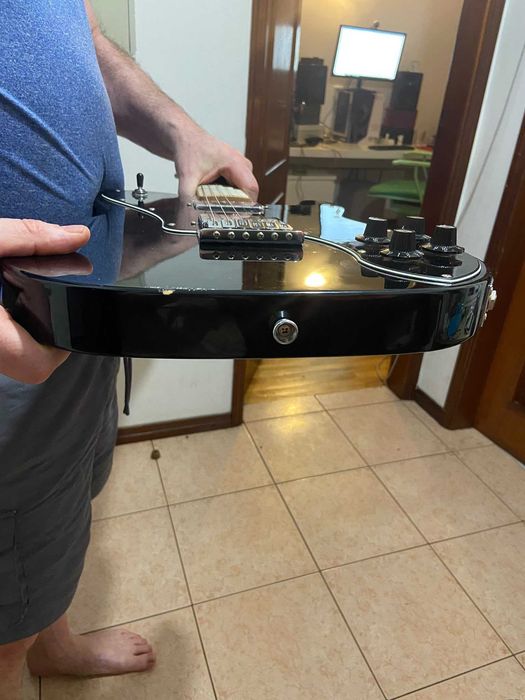 Fender Squier Affinity Deluxe Black Telecsater – Excelente Estado + Suporte