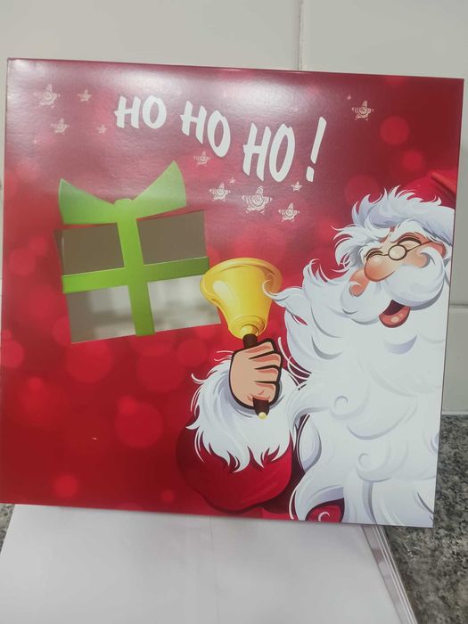 Caixas NOVAS completas (topo+base) de Natal- sai a 0,50€ cada conjunto caixa