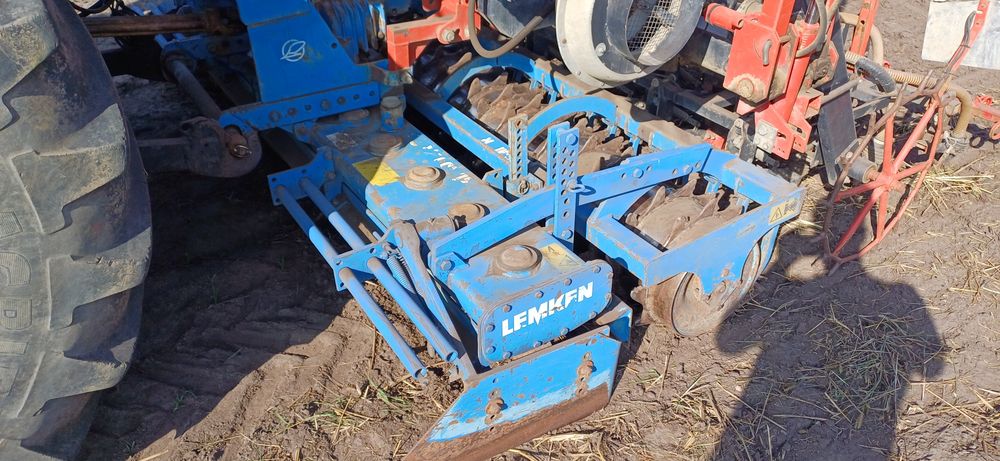 Zestaw uprawowo siewny 3m  Lemken Roger ( unia amazone sulky )