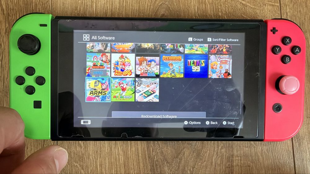 Nintendo Switch - softmod - przerobka
