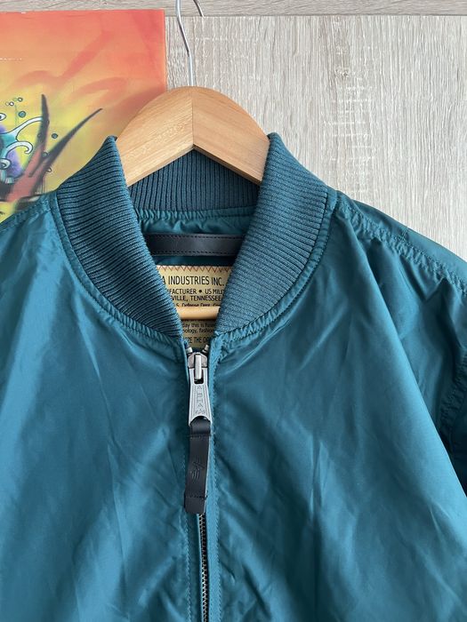 Alpha Industries Jacket Bomber MA-1 Bomberka Kurtka Rap Hip Hop