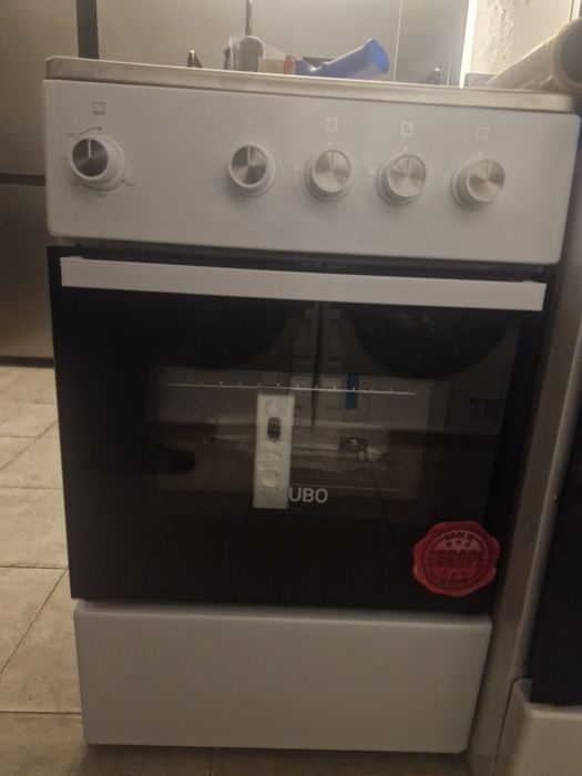 Fogao a gas  kubo branco