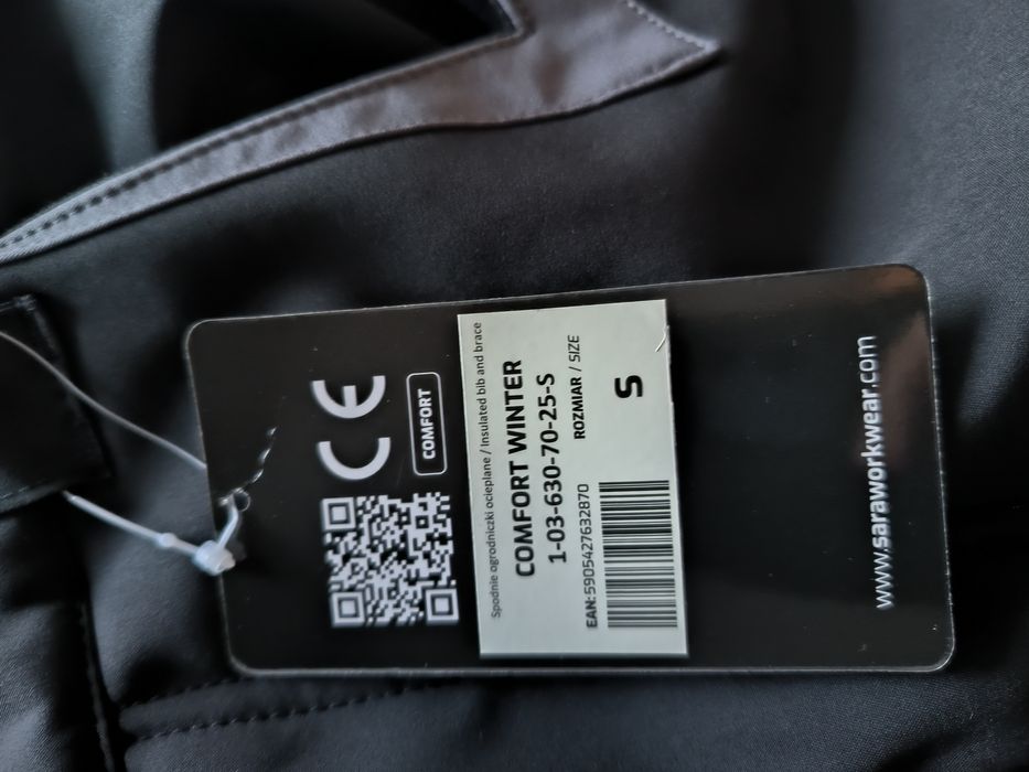 Ogrodniczki Spodnie sara workwear S