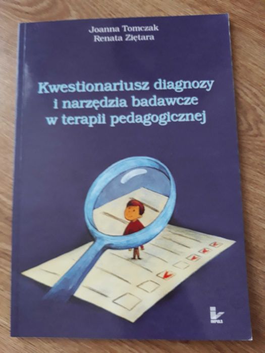 Tomczak Kwestionariusz diagnozy i narzędzia badawcze w terapii pedag