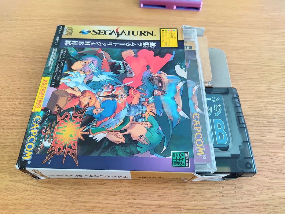 Vampire Savior [4MB RAM Cart] para Sega Saturn NTSC-J