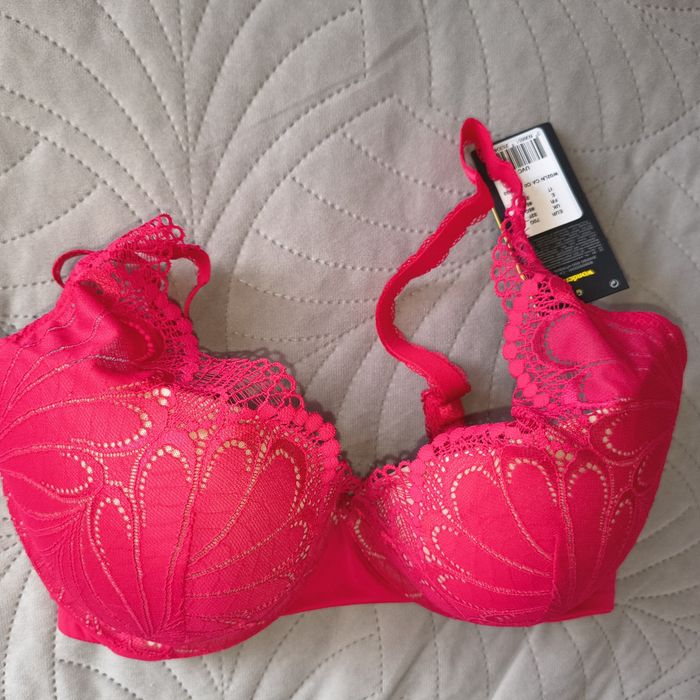 Wonderbra modelujący koronkowy stanik biustonosz 70G Nowy