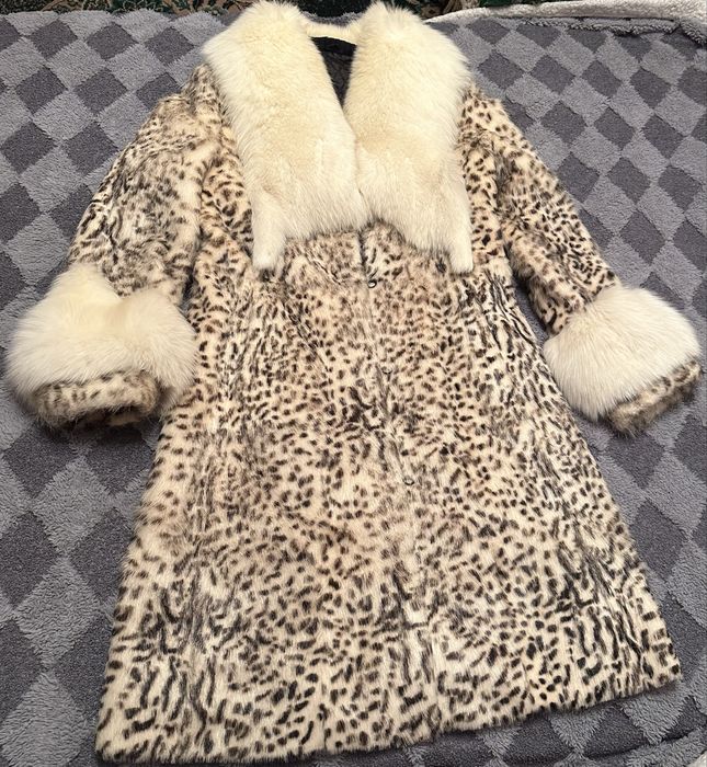 натуральна шуба, леопардова шуба не норка
