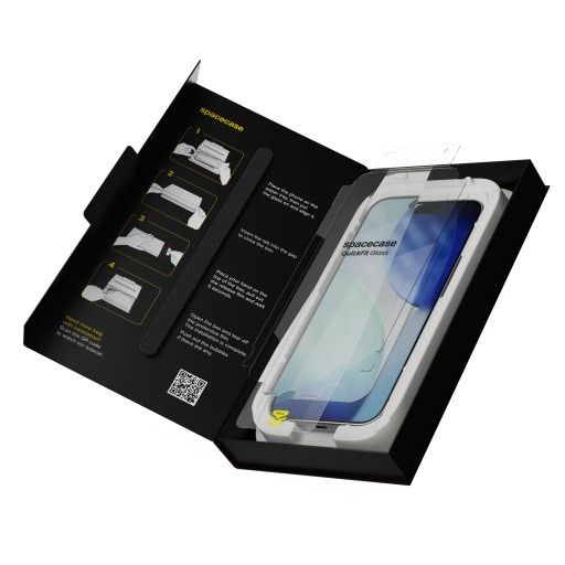 Szkło Hartowane 9H z Aplikatorem 2szt iPhone 16 Pro 17 17 Pro 18 Pro Bez Bąbli