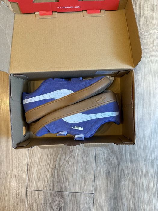 Buty zamszowe fielotewo