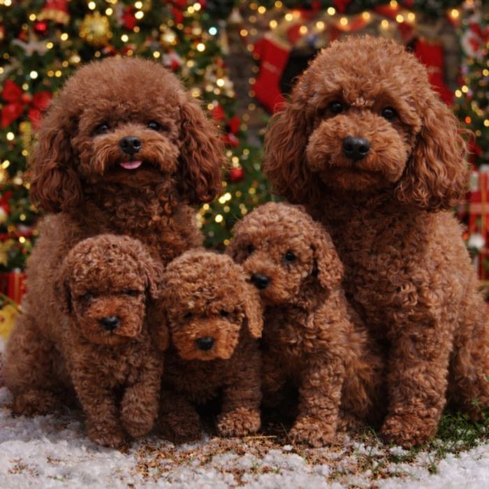 Кукольные щенки той пуделя