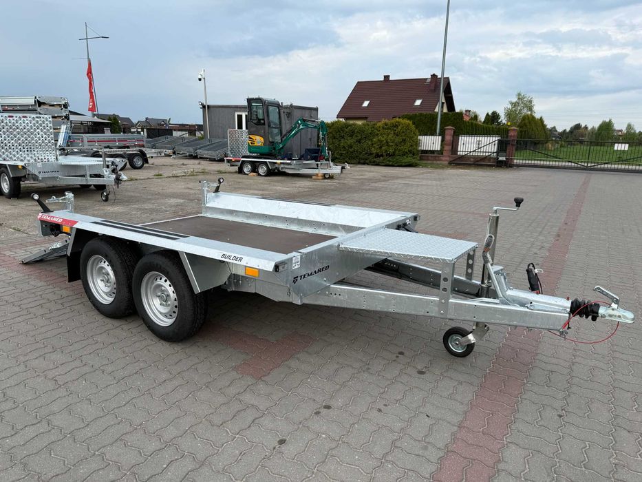 Przyczepa pod minikoparkę 260x152 TEMARED BUILDER 2615 DMC2.7T