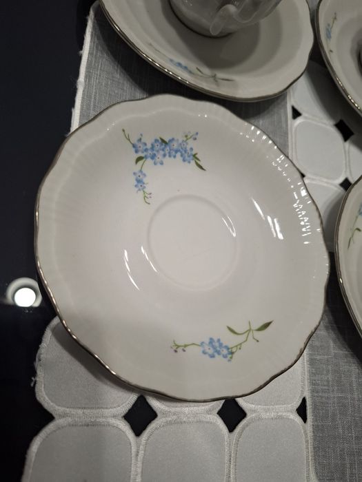 Porcelana Wałbrzych komplet do serwowania serwis do herbaty