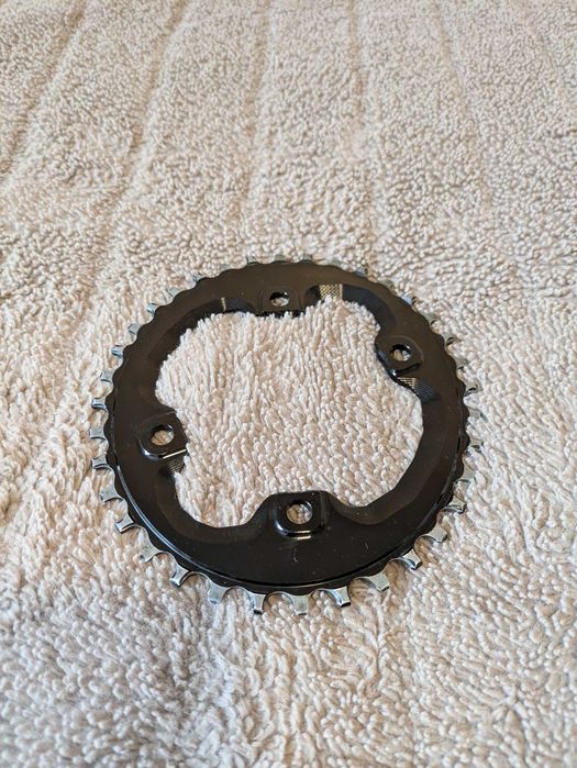 Zębatka owalna Absolute Black 36 zębów shimano XT/SLX rozstaw 96 mm