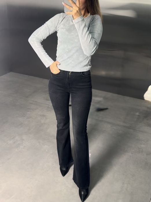 Трендові хітові джинси кльош 34 хс-с