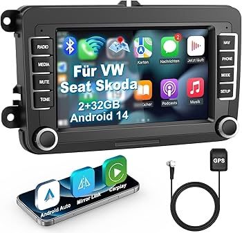 Магнітола Golf 5 6 VW Polo T5 Passat Touran Seat Android
