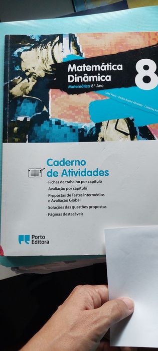 8º ano Matemática- Caderno atividades