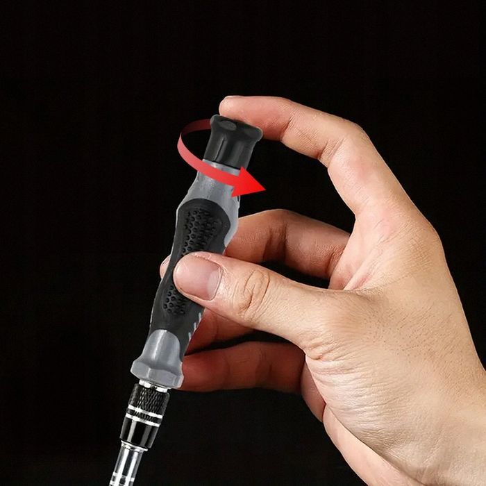 Zestaw Śrubokrętów Precyzyjnych Uniwersalne Wkrętaki Torx Bity 115 El.