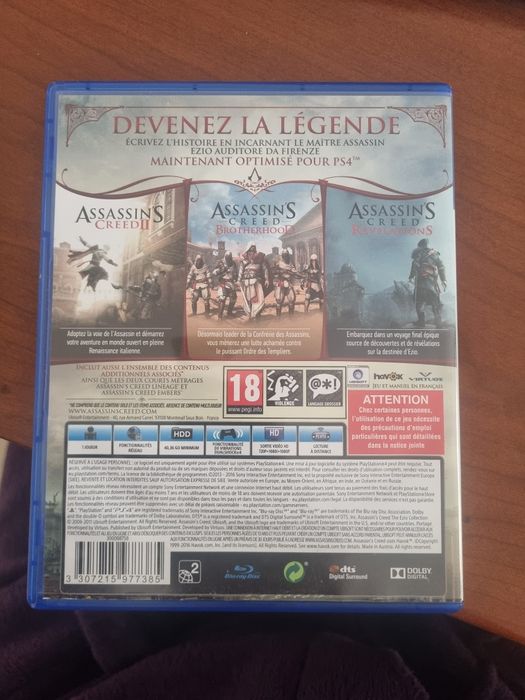 Jogo ps4 assassin's creed ezio