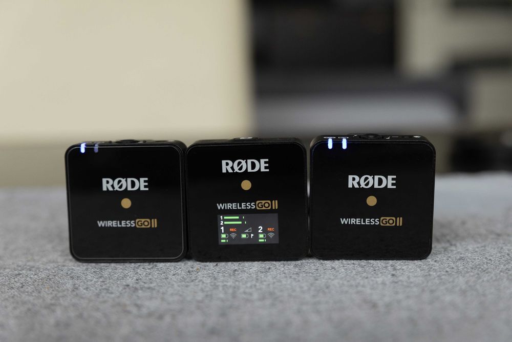 RODE Wireless GO II /2 nadajniki + 1 odbiornik + GRATIS mic krawatowy Rode smartLav+ /twarde etui.