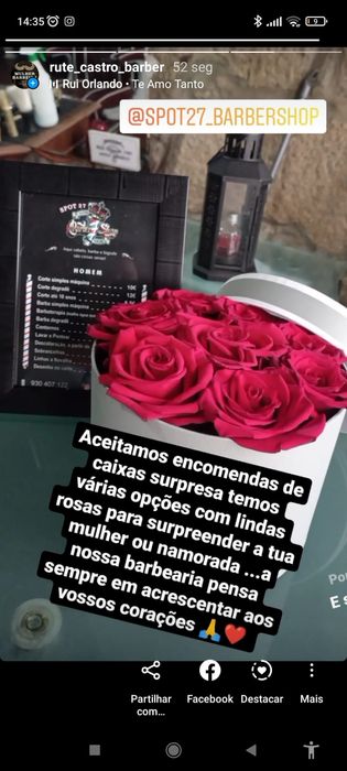 Presente bouquet de flores