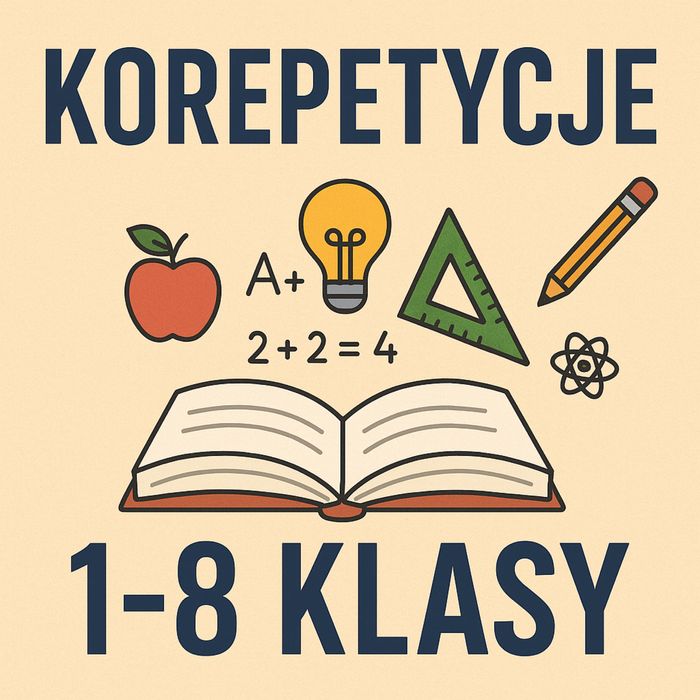Korepetycje 1-8 angielski, matematyka egzamin ósmoklasisty
