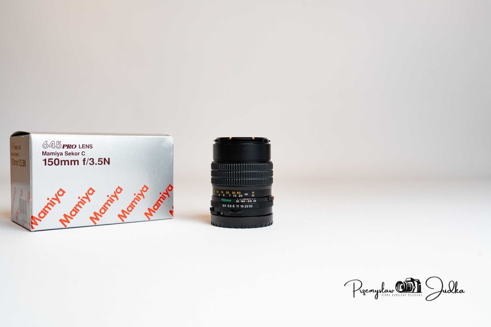Mamiya Sekor C 150/3.5 N – teleobiektyw M645 | stan doskonały|komplet