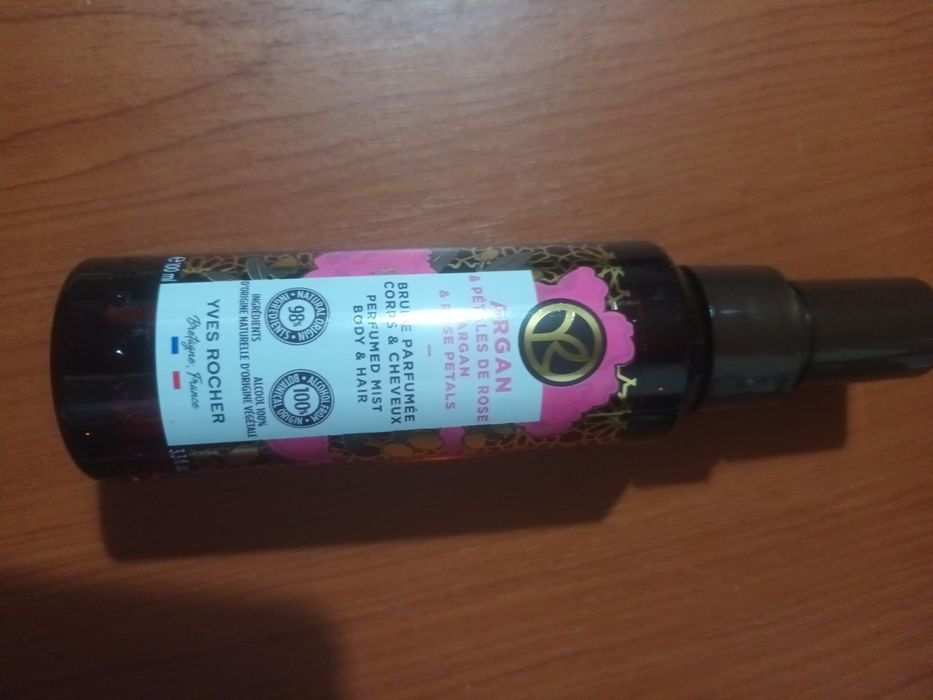 Bruma perfumada para cabelo e corpo Aragão